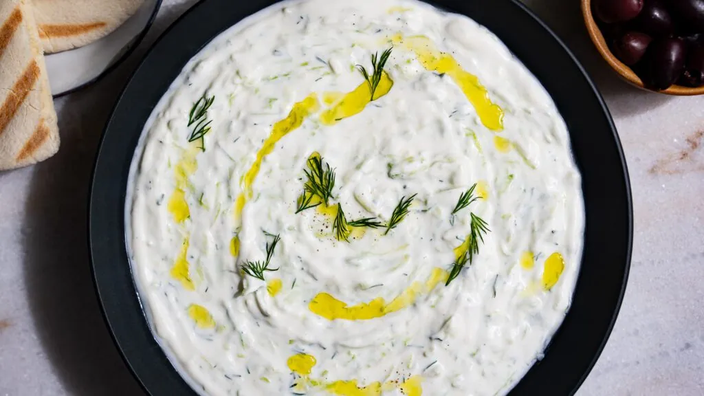 Tzatziki grec traditionnel